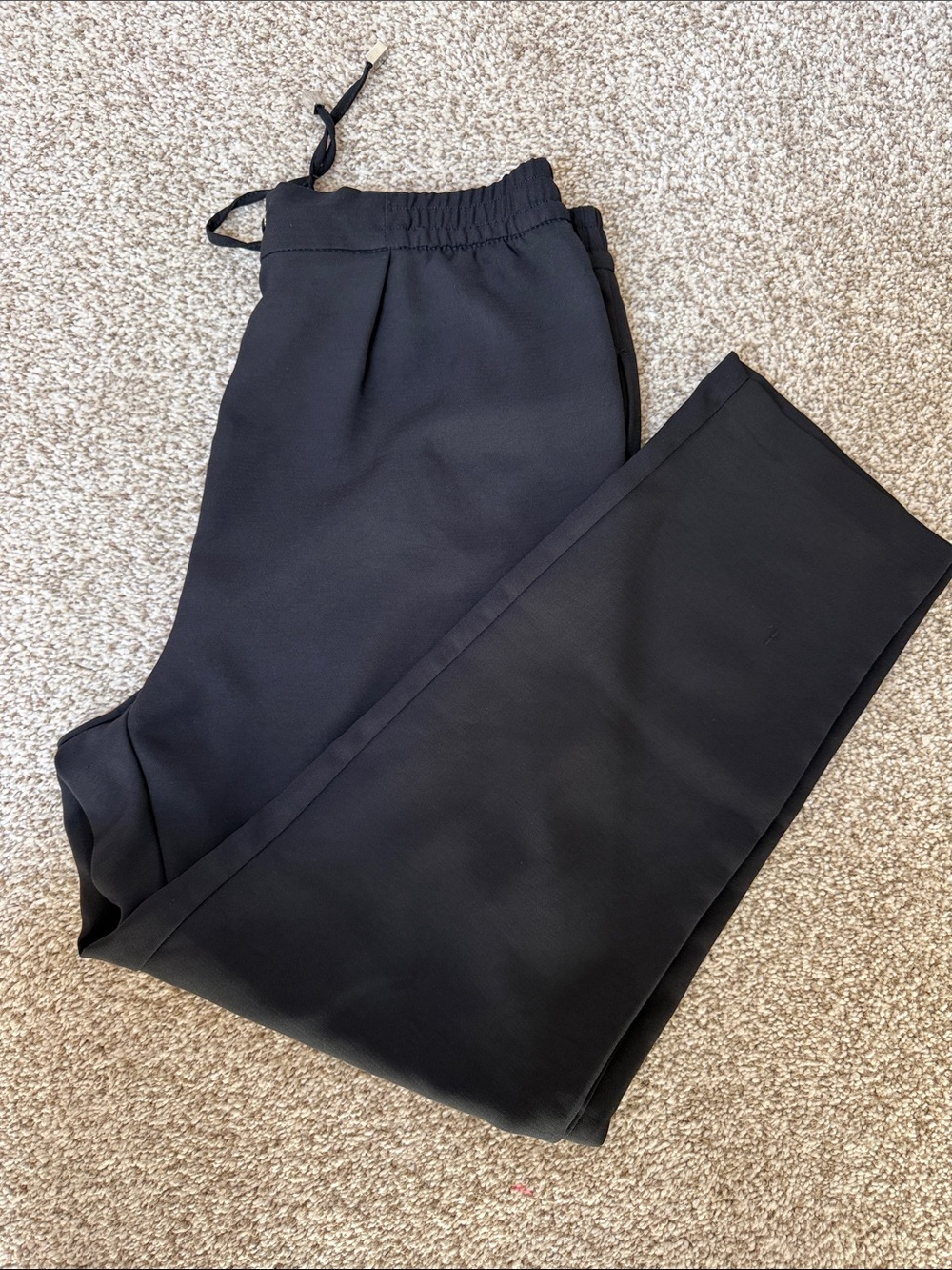 ZARA Black Drawstring Dress Pants